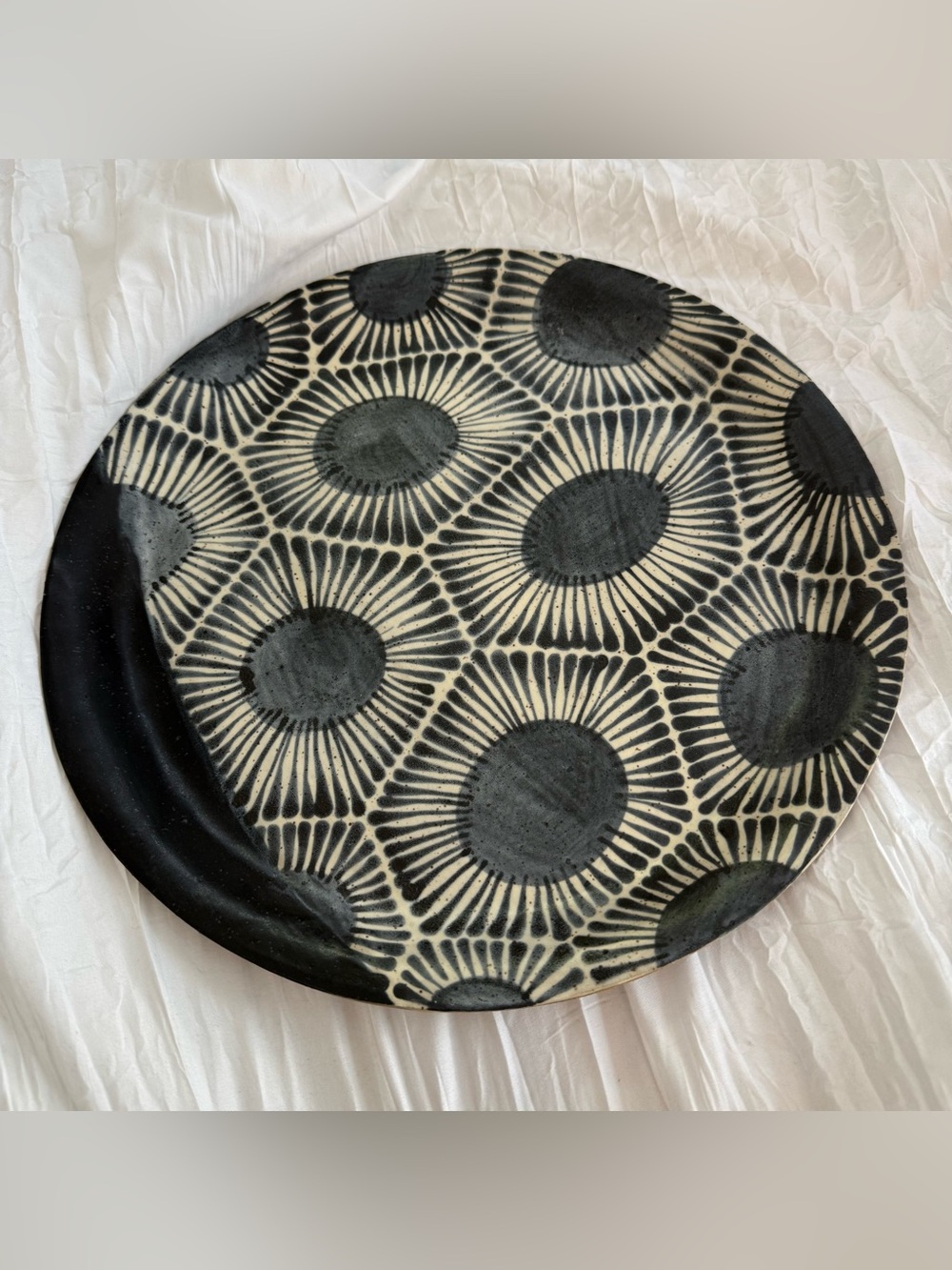 Ignite Creative Studio 13” Petoskey Stone Design Platter